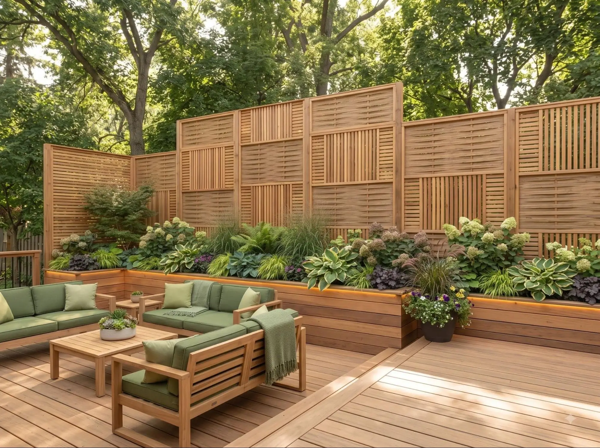 Custom Privacy Walls
