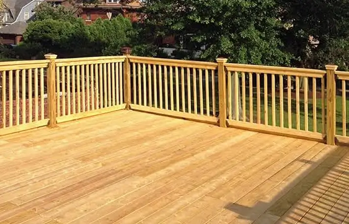 Pressure Treated Wood Decks